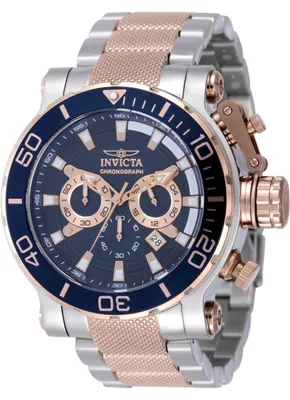 Obrázok produktu pre Invicta Coalition Forces 50233 Pánske Hodinky - Quartz Hnací Mechanizmus - Nerezová Oceľ so Modrým Ciferníkom - 52 mm