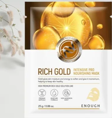 Image de ENOUGH - Rich Gold Intensive Pro Nourishing Mask - 25 g