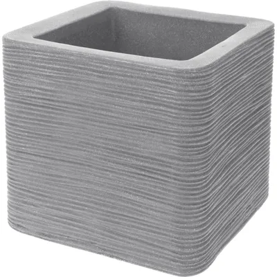 Produktbild von Pro Garden Pflanztopf - Garten - Kunststoff - hellgrau - 38 x 33 cm