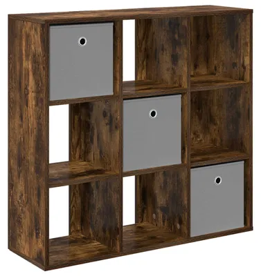 Productafbeelding van Dressoir met lade Gerookt eiken 88,5 x 29 x 84,5 cm