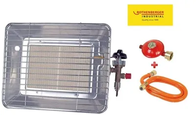 Obrázek produktu pro Plynový zářič ROTHENBERGER 35984, 4.2kW, 0.2-0.37kg/h, pro plynové lahve 5kg a 10kg