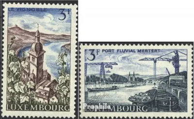 Produktbild von Briefmarken Luxemburg 1967 Mi 757-758 (kompl.Ausg.) postfrisch Sondermarken