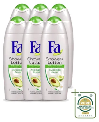 Obrázek produktu pro 6 kusů sprchového krému Fa s avokádovým mlékem - 250 ml - balení