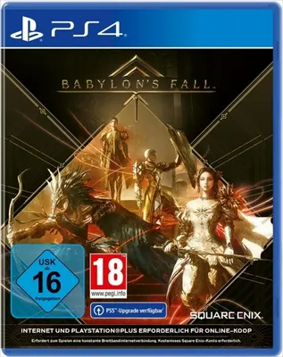 Produktbild von Square Enix Babylon's Fall, PlayStation 4, M (Reif)