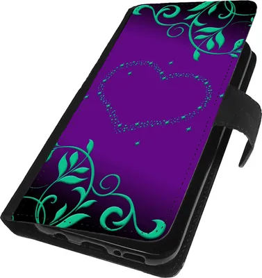 Produktbild von Handy Hülle für Samsung Galaxy S8 Book Case Schutzhülle Tasche Slim Flip Cover Etui Klapphülle Herzen Bild 256