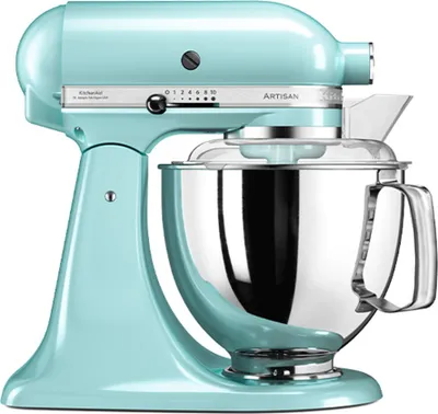 Obrázek produktu pro KitchenAid Artisan - 4,8 l - Blau - Leiter - 220 RPM - Schlagen - Kneten - Mixen - 1,454 m