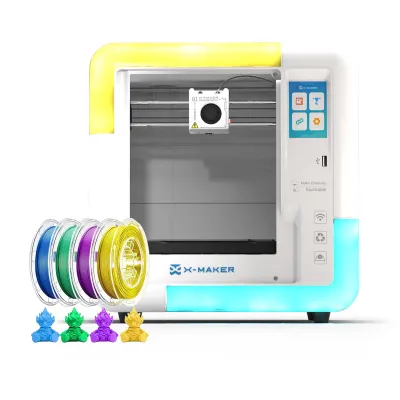 Produktbild von X-MAKER Farbpaket – 3D-Drucker mit 4 farbigen PLA-Filamenten