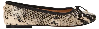 Produktbild von Steve Madden - "Blossoms" Schlangenmuster Ballerinas für Damen GT18319 (39 EU) (Hellbeige)