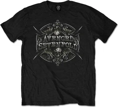 Produktbild von Avenged Sevenfold Reflections Black L T-Shirt
