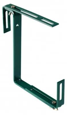 Produktbild von Testrut Blumenkastenhalter grün 2-fach verstellbar