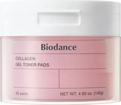 Produktbild von BIODANCE Collagen Gel Toner Pads 60Pads - płatki tonizujące do twarzy