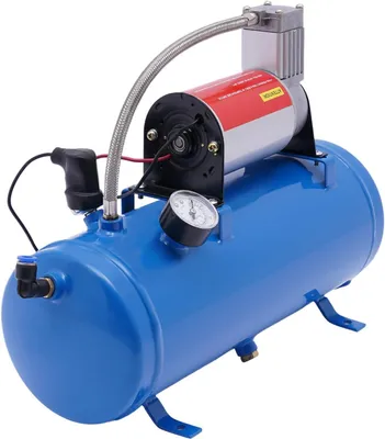 Immagine prodotto di Compressore d'aria da 12V - Pompa d'aria - Gonfiatore per pneumatici - Compressore - Gonfiatore per pneumatici - Funzione di gonfiaggio rapido