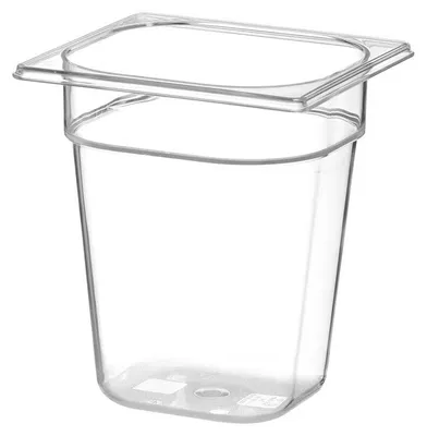 Immagine prodotto di HENDI Contenitore gastronorm 1/6, Profi Line, GN 1/6, 3,4L, trasparente, 176x162x(H)200mm