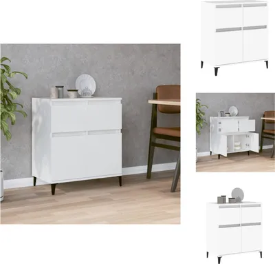 Immagine prodotto di vidaXL Credenza bianca 60x35x70 cm in legno - Credenze