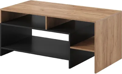 Produktbild von Couchtisch ALVA 120 cm Kaffetisch Eiche Craft Gold / Anthrazit