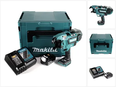 Produktbild von Makita DTR 180 RF1J Akku Bewehrungsverbinder 18V Brushless für 0,8mm Bindedraht im Makpac + 1x 3,0Ah Akku + Ladegerät