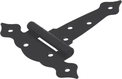 Obrázok produktu pre Záves stavebný dekoračný 125+40x160mm 2,5mm čierny