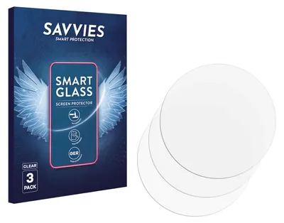 Produktbild von 3x Savvies Schutzglas Folie für DJI Osmo Action 6 (Linse) 9H Panzer Schutzfolie Glas Displayschutz klar transparent