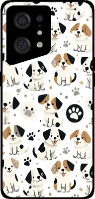Immagine prodotto di Smartphonica Custodia per telefono adatta per Oppo Find X5 con stampa cane - TPU cover posteriore design cane