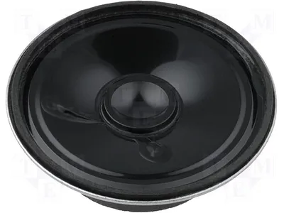 Produktbild von Visaton VS-K50FL-8, Kabelgebunden, 1 W, 150 - 20000 Hz, 8 Ohm, Schwarz