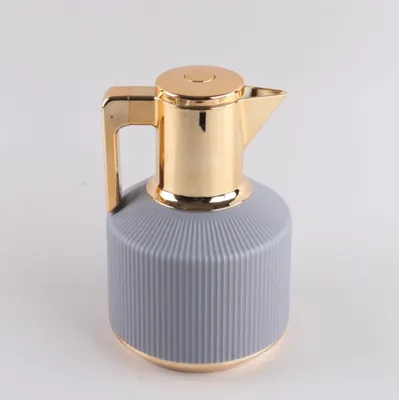 Produktbild von 1L Thermoskanne - Kaffee- und Teespender mit doppelwandiger Isolierung