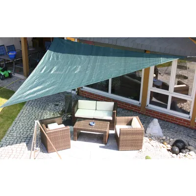 Zdjęcie produktu dla Trójkątna markiza 5 x 5 m z tkaniny HDPE