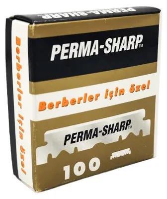 Zdjęcie produktu dla Perma - Sharp - Żyletki Połówki Do Golenia Brzytwą 100 szt.