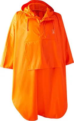 Produktbild von Deerhunter Hurricane Regen Poncho Herren (Orange) Größe M-XL