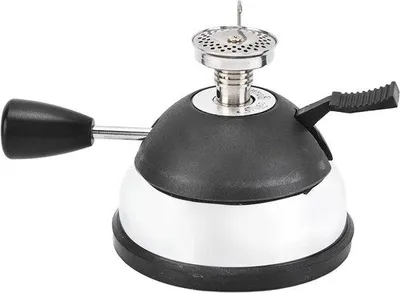 Image de Mini-brûleur au butane compact en acier inoxydable pour les pique-niques et les voyages