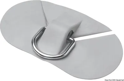 Zdjęcie produktu dla Bravo Mooring plate 110 PVC Grey Akcesoria do pontonów