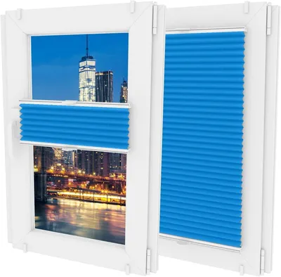 Produktbild von Plissee ohne Bohren - Nicht-invasive Griffe - Schnelle und einfache Installation für Fenster