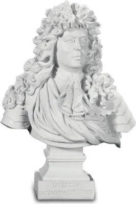 Produktbild von Louis XIV. Büste 12,5cm nach Coysevox