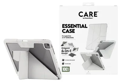 Zdjęcie produktu dla PanzerGlass CARE™ by ®™ by Essential Case Light Grey iPad Air 13" (2024-2026), Pokrowiec, Apple, Apple - iPad Air 13“ (2026), Apple - iPad Air 13" (2025), Apple - iPad Air 13'' (2024)