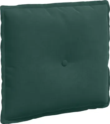 Produktbild von vidaXL Rücken Kissen Dunkelgrün 50 x 45 cm Cordstoff