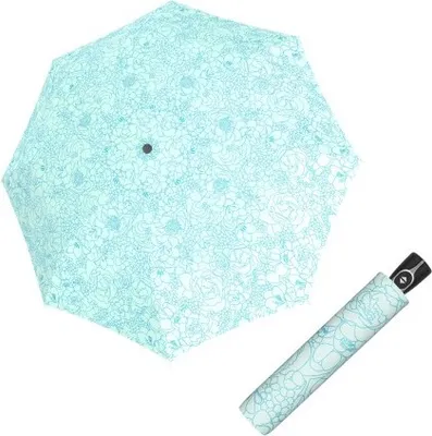 Obrázek produktu pro Doppler Magic fiber Giardino mystic blue– dámský plně automatický deštník
