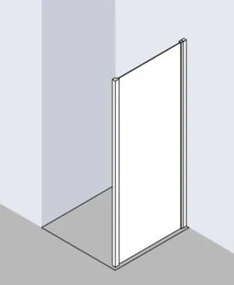 Produktbild von KERMI LITWD070201AK Seitenwand LIGA TWD 0700x