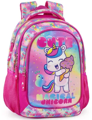 Imagen del producto de Mochila ergonómica para niños con varios compartimentos