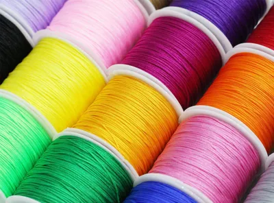 Immagine prodotto di Spago di nylon, 0,8 mm, 30 rotoli, 1500 metri, per macramè