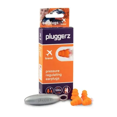 Immagine prodotto di Tappi per le orecchie Pluggerz da viaggio per adulti e bambini 2X2 pz