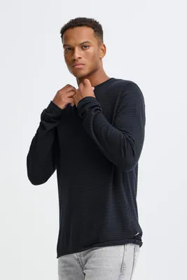 Produktbild von Blend BHBROR Herren Strickpullover Feinstrick Pullover Baumwollmischung Regular Fit