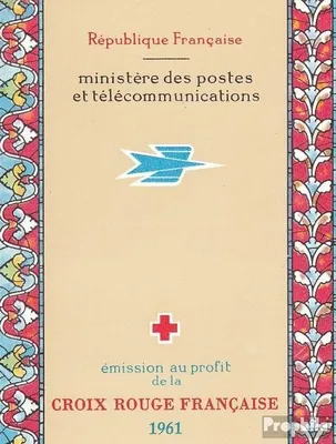 Produktbild von Briefmarken Frankreich 1961 Mi 1376-1377MH (kompl.Ausg.) postfrisch Rotes Kreuz