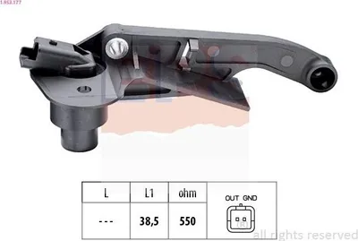 Produktbild von EPS 1.953.177 Kurbelwellensensor Impulsgeber passend für PEUGEOT 206 Schrägheck (2A/C)