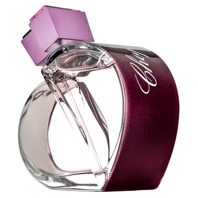 A Chopard Happy Spirit Eau de Parfum bottle against a white background.