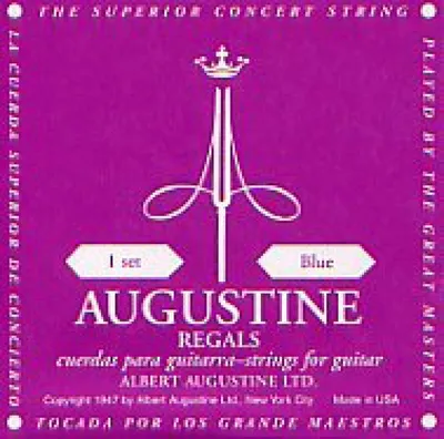 Produktbild von Augustine Regal Blue Hard, Gitarre, Nylon, Klassisch, 6 Stück(e)
