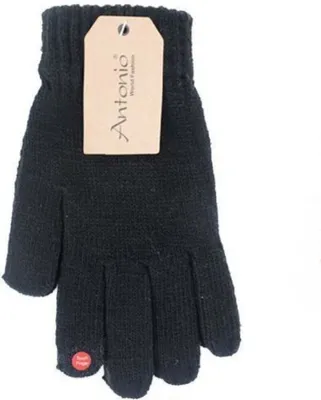 graue Winterhandschuhe