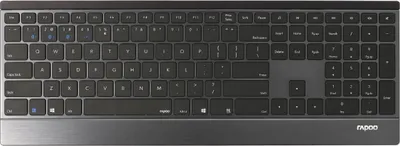 Zdjęcie produktu dla Rapoo E9500M, Przewodowy i Bezprzewodowy, USB + Bluetooth, QWERTY