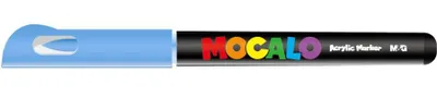 Zdjęcie produktu dla Marker akrylowy pędzelkowy Mocalo niebieski lake M&G - 602