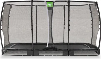 Image de EXIT Allure Premium Trampoline 214x366cm – Enterré – Trampoline Enterrée – Noir