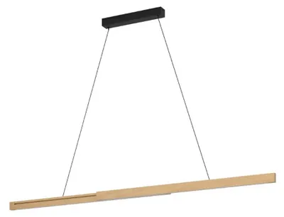 Produktbild von EGLO MONTEBUONO, Schwarz, Braun, Aluminium, Stahl, Universal, IP20, II, LED
