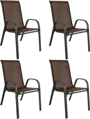 Obrázok produktu pre Stolička SOFIA - hnedá x 4